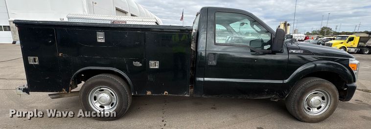 image for item EM6099 2012 Ford F350 Super Duty utility bed pickup truck