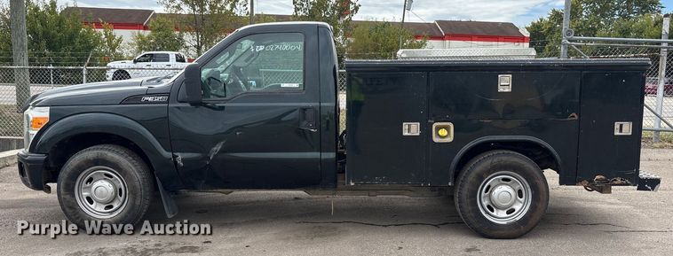 image for item EM6099 2012 Ford F350 Super Duty utility bed pickup truck