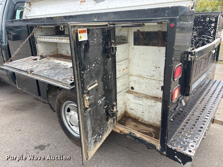 image for item EM6099 2012 Ford F350 Super Duty utility bed pickup truck