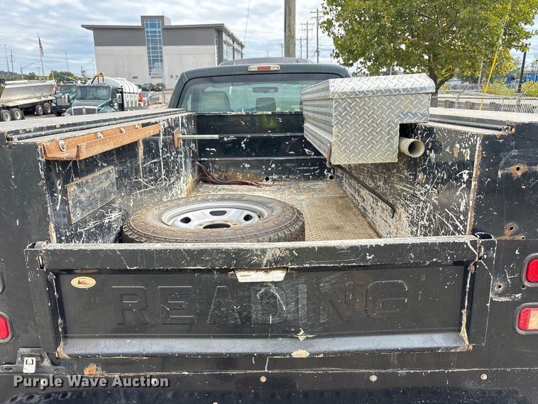 image for item EM6099 2012 Ford F350 Super Duty utility bed pickup truck