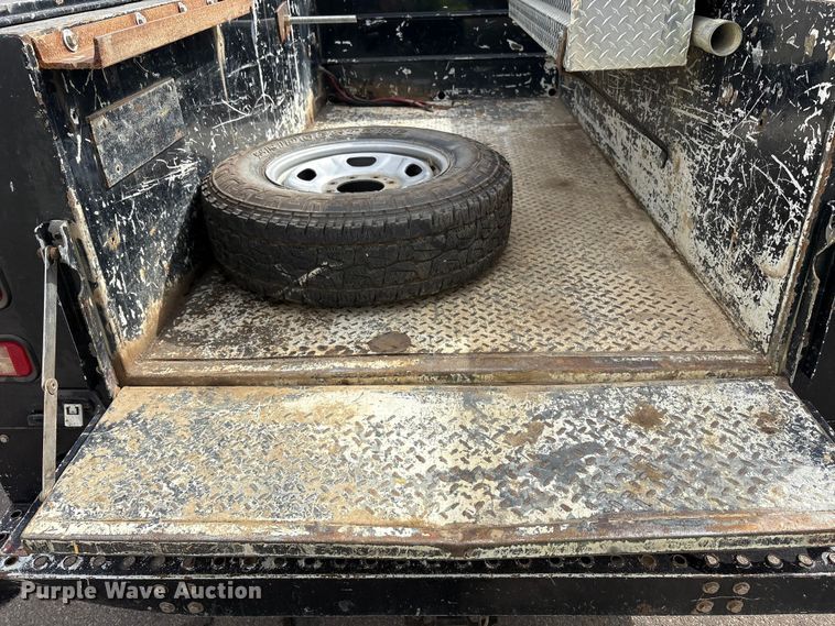 image for item EM6099 2012 Ford F350 Super Duty utility bed pickup truck