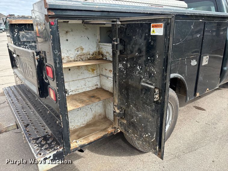 image for item EM6099 2012 Ford F350 Super Duty utility bed pickup truck