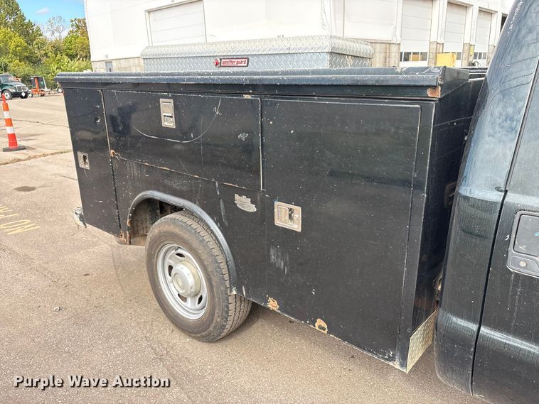 image for item EM6099 2012 Ford F350 Super Duty utility bed pickup truck