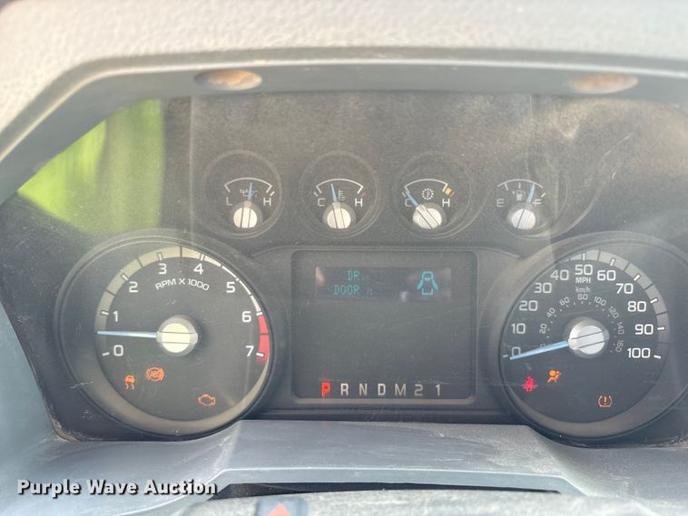 image for item EM6099 2012 Ford F350 Super Duty utility bed pickup truck