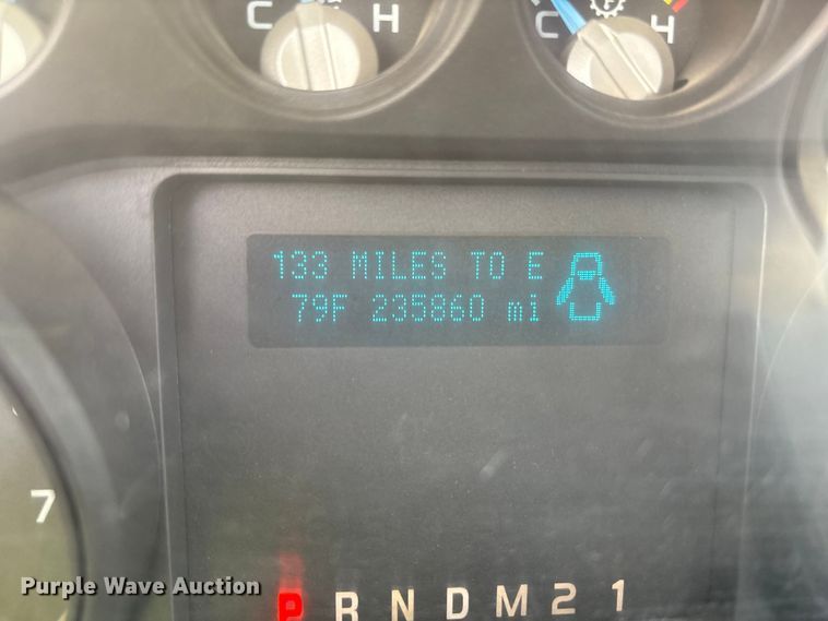 image for item EM6099 2012 Ford F350 Super Duty utility bed pickup truck