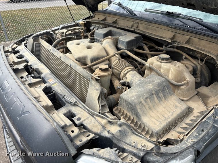 image for item EM6099 2012 Ford F350 Super Duty utility bed pickup truck