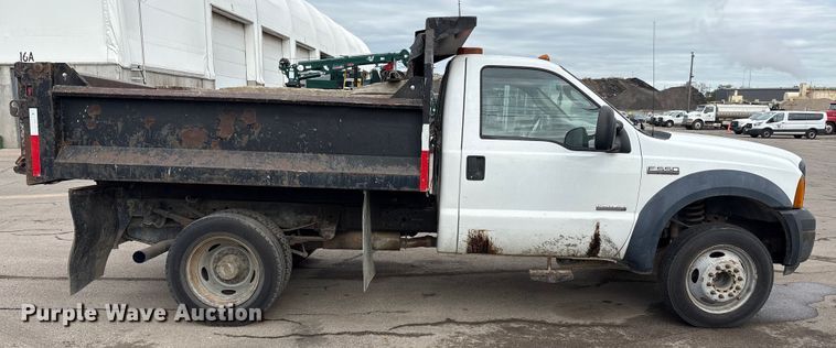 image for item EM6100 2006 Ford F550 dump truck