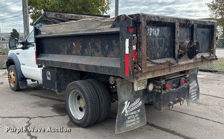 image for item EM6100 2006 Ford F550 dump truck