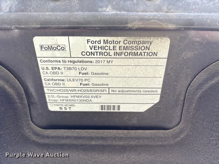 image for item EM6102 2017 Ford Fusion 