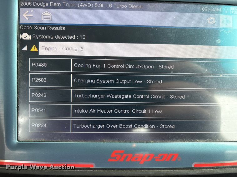 image for item EM6104 2006 Dodge Ram 3500 flatbed pickup truck