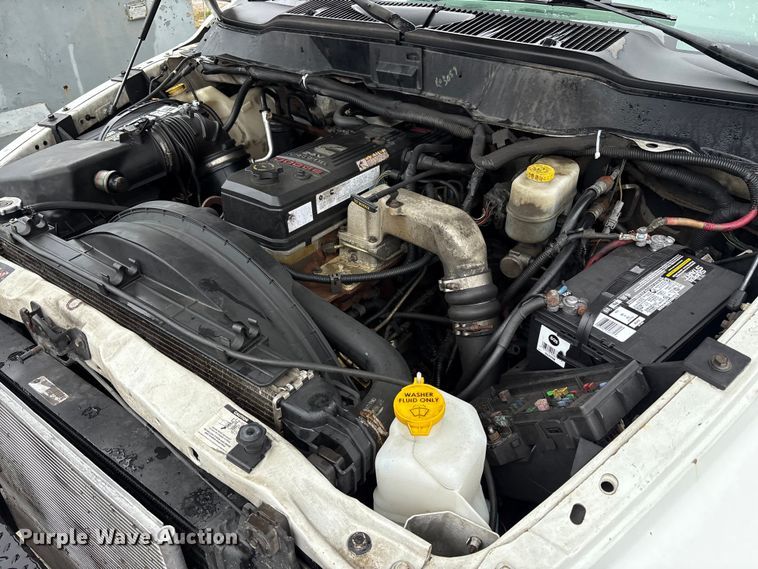 image for item EM6104 2006 Dodge Ram 3500 flatbed pickup truck