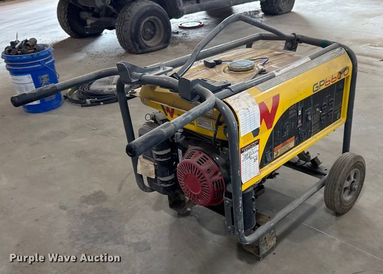 image for item EM8260 Wacker Neuson GP6600 Generator