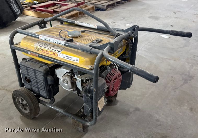 image for item EM8260 Wacker Neuson GP6600 Generator