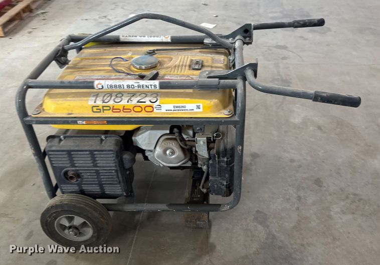 image for item EM8260 Wacker Neuson GP6600 Generator