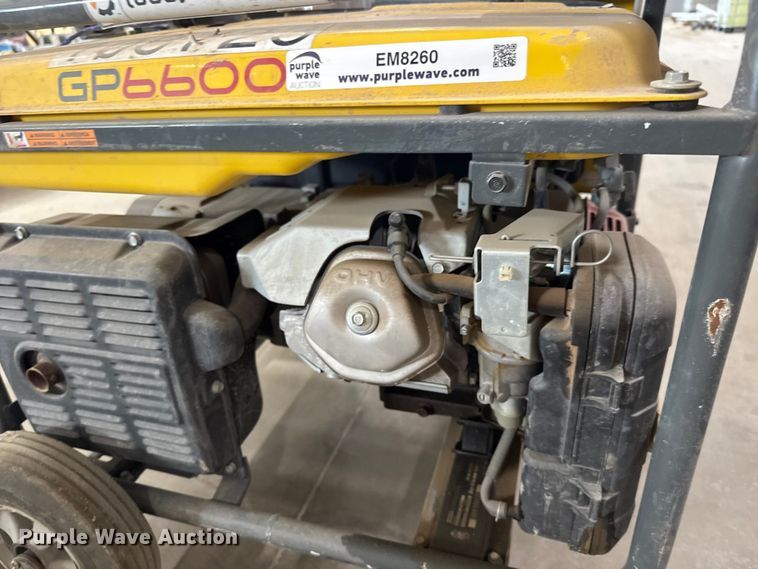 image for item EM8260 Wacker Neuson GP6600 Generator