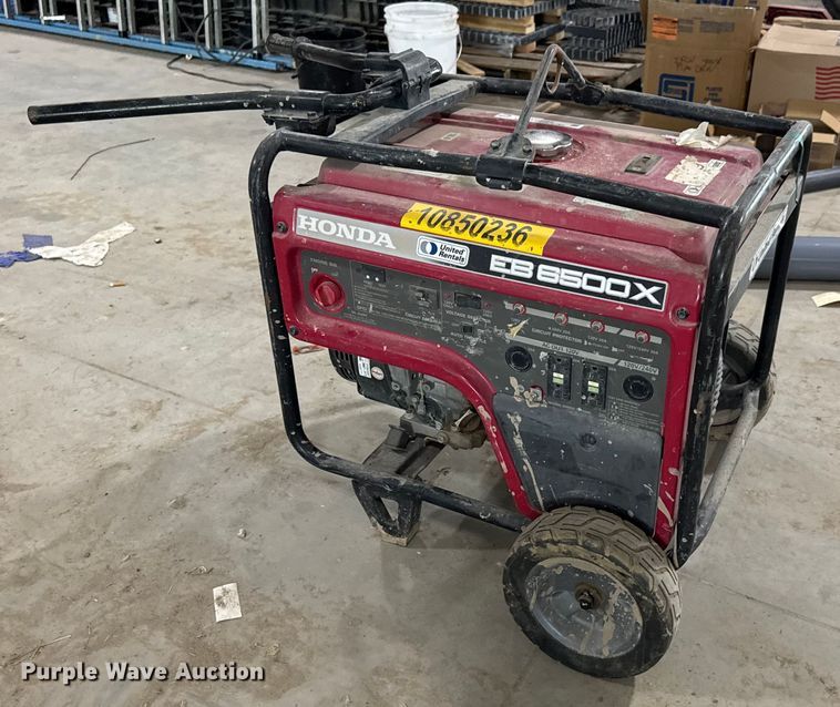 image for item EM8264 Honda EB 6500X generator