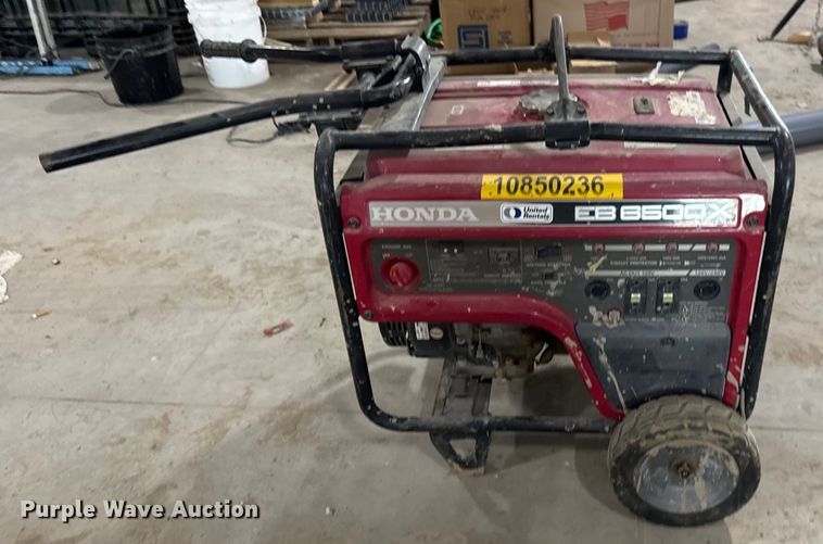 image for item EM8264 Honda EB 6500X generator