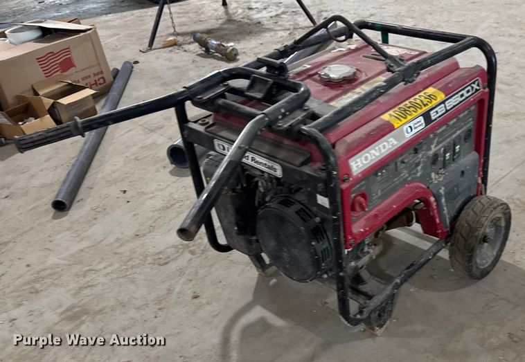 image for item EM8264 Honda EB 6500X generator