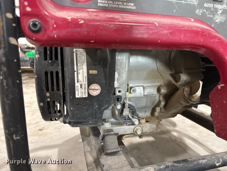 image for item EM8264 Honda EB 6500X generator