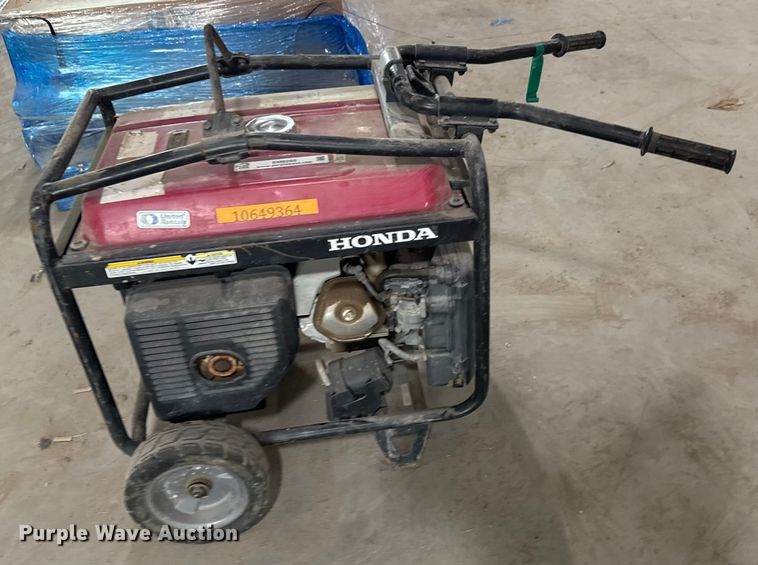 image for item EM8265 Honda EB 6500X generator