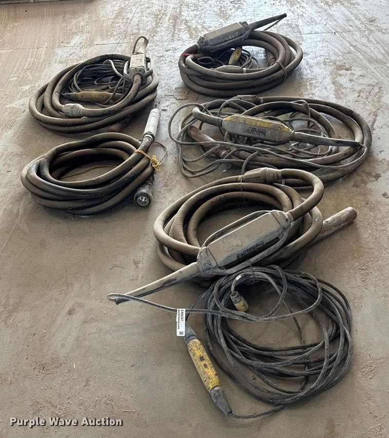 image for item EM8267 (4) Wacker Neuson concrete vibrators