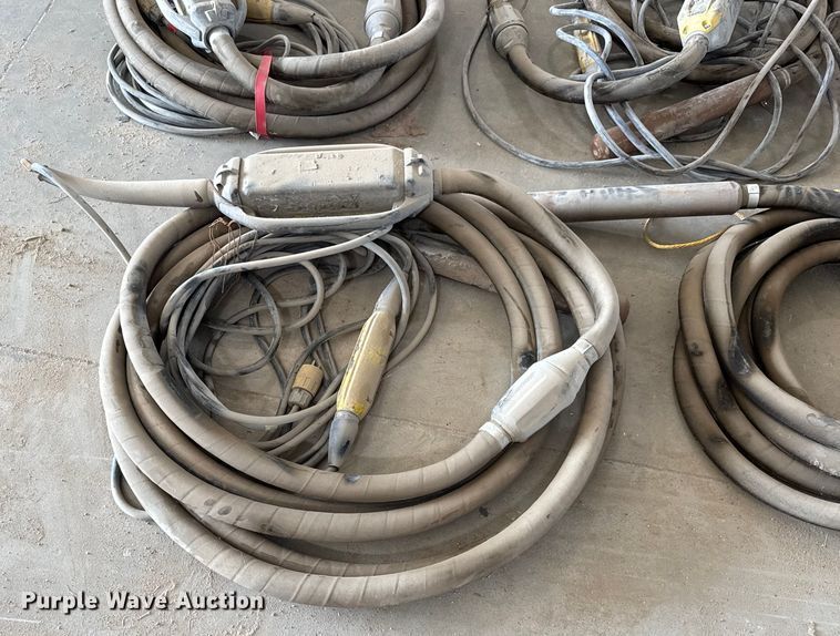 image for item EM8267 (4) Wacker Neuson concrete vibrators