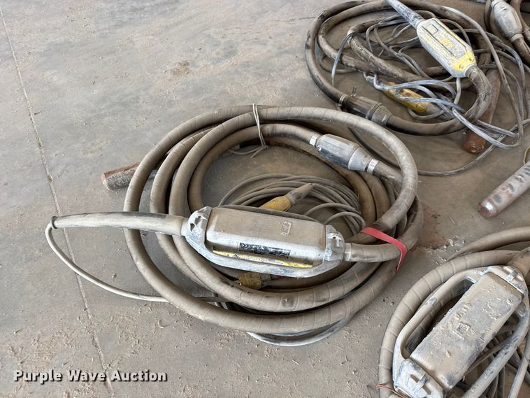 image for item EM8267 (4) Wacker Neuson concrete vibrators