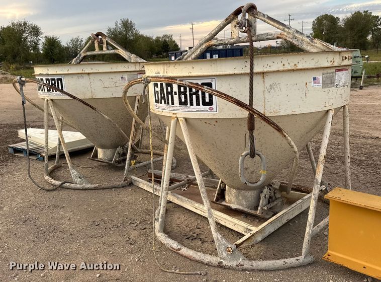 image for item EM8269 (2) Gar-Bro concrete dispensers