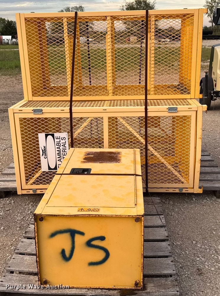 image for item EM8270 (4) flammable storage cabinets