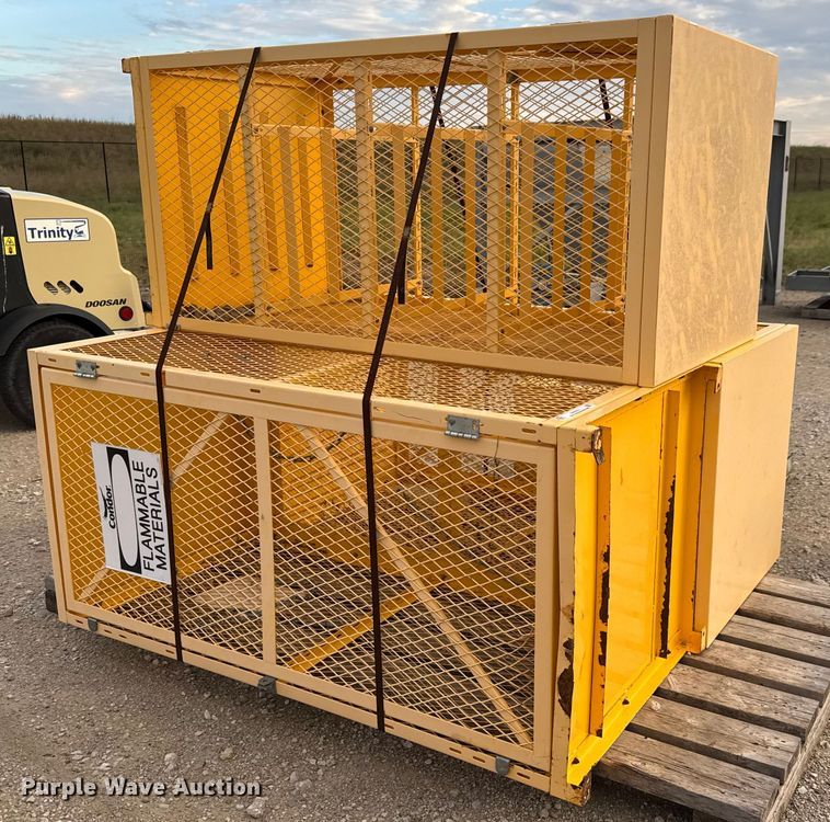 image for item EM8270 (4) flammable storage cabinets