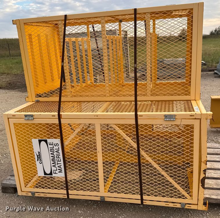 image for item EM8270 (4) flammable storage cabinets