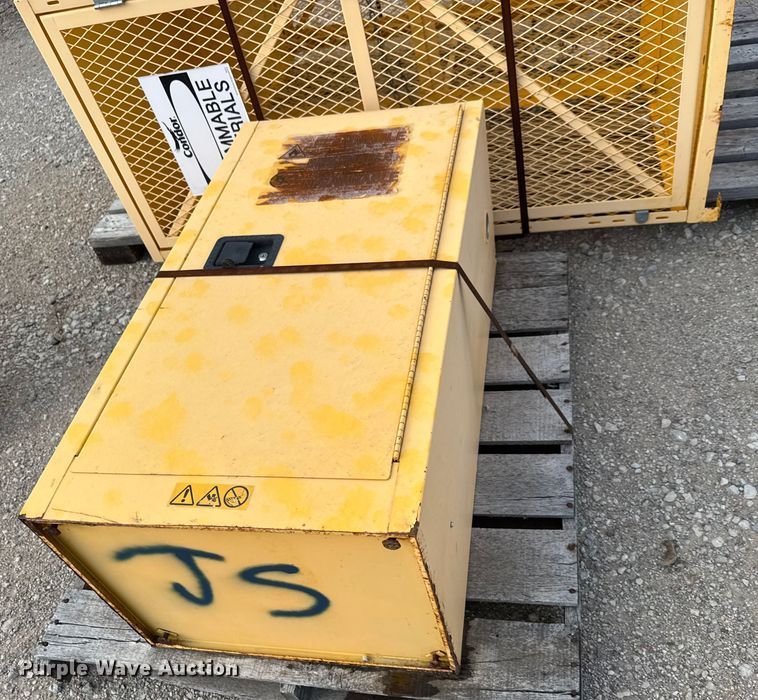 image for item EM8270 (4) flammable storage cabinets