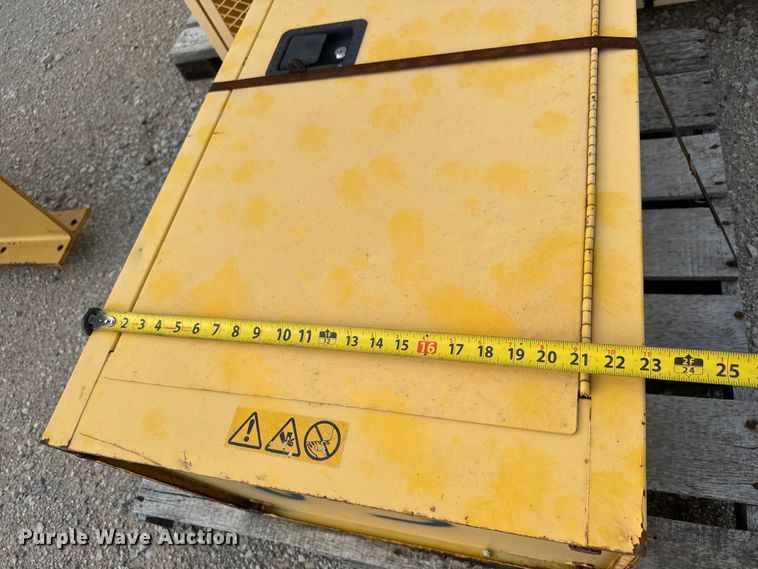 image for item EM8270 (4) flammable storage cabinets