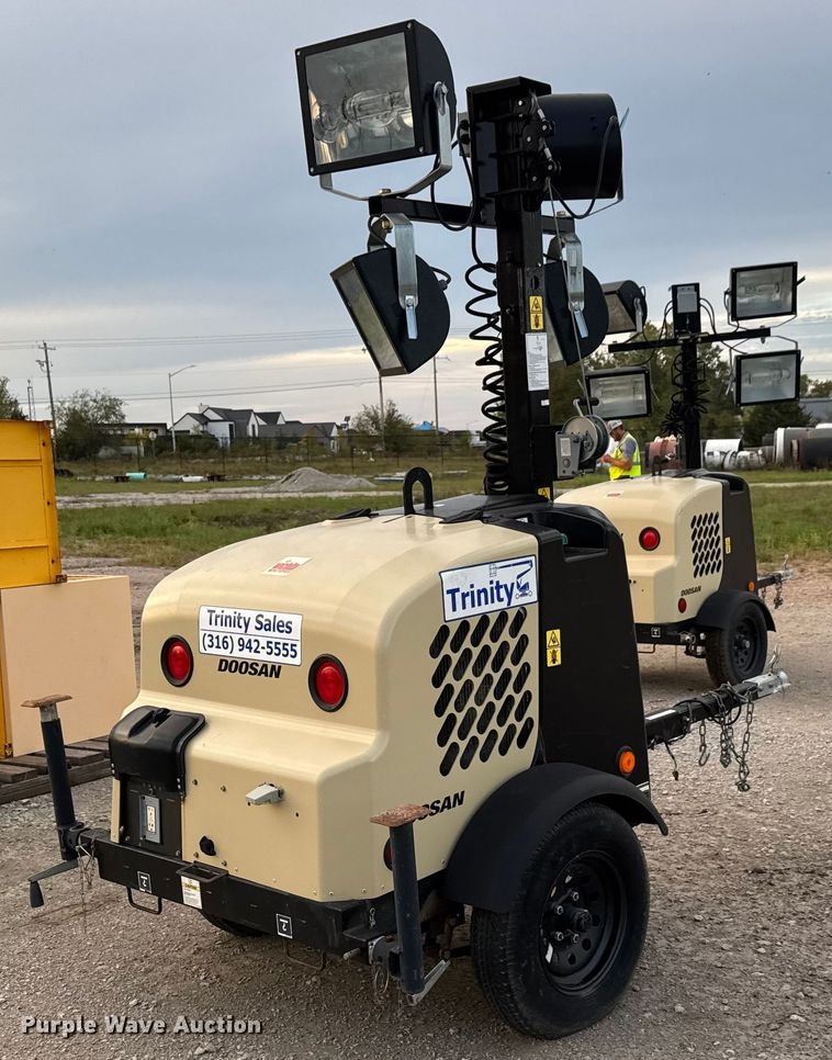 image for item EM8272 2019 Doosan LCV6WKUB-60HZ-T4F light plant