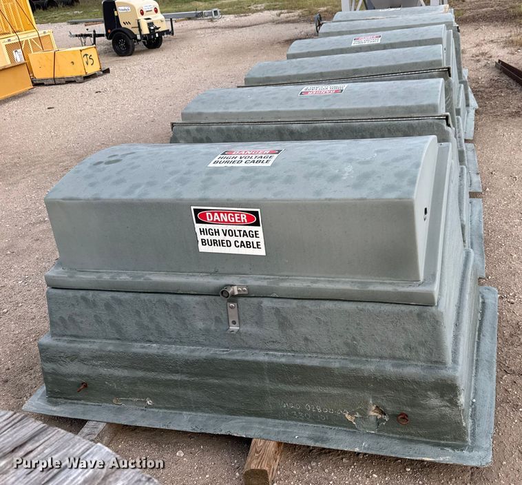 image for item EM8274 (6) Nordic Fiberglass high voltage junction boxes