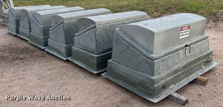 image for item EM8274 (6) Nordic Fiberglass high voltage junction boxes