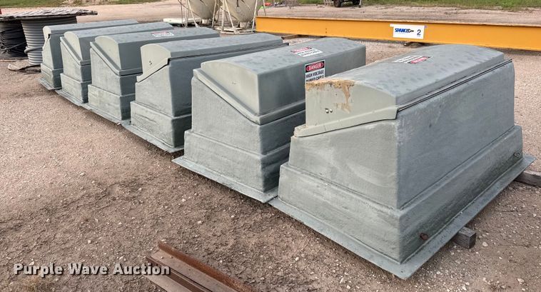 image for item EM8274 (6) Nordic Fiberglass high voltage junction boxes