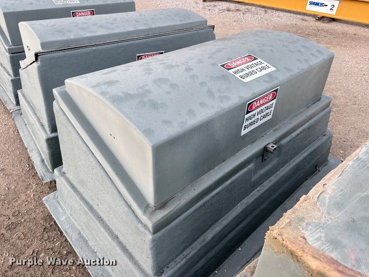 image for item EM8274 (6) Nordic Fiberglass high voltage junction boxes