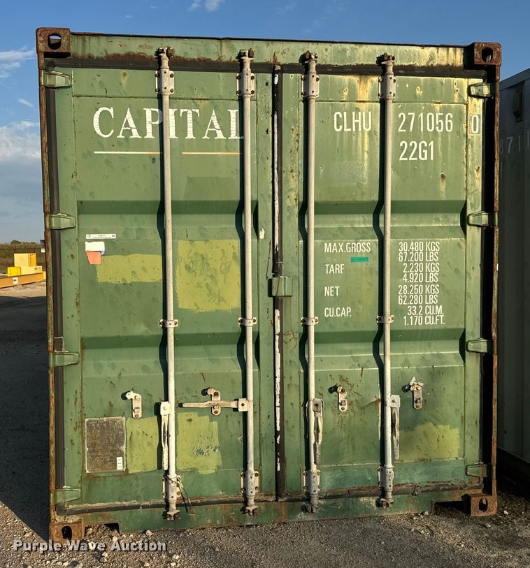 image for item EM8277 2002 Dalian CIMC Storage container
