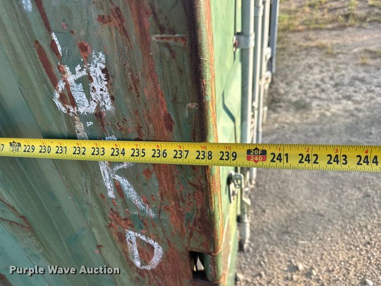 image for item EM8277 2002 Dalian CIMC Storage container