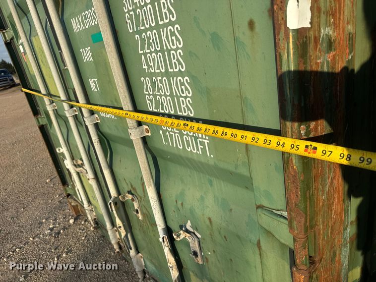 image for item EM8277 2002 Dalian CIMC Storage container