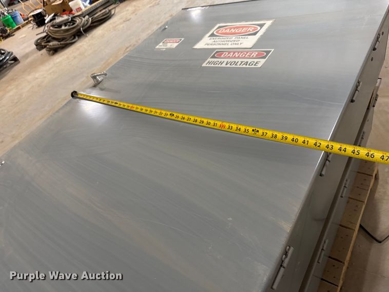 image for item EM8288 (2) Square D 600 amp electrical panels