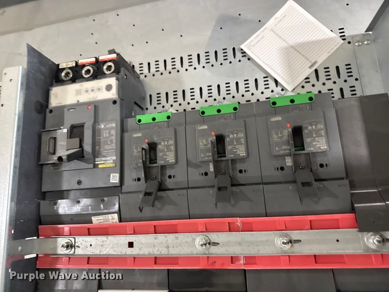 image for item EM8288 (2) Square D 600 amp electrical panels