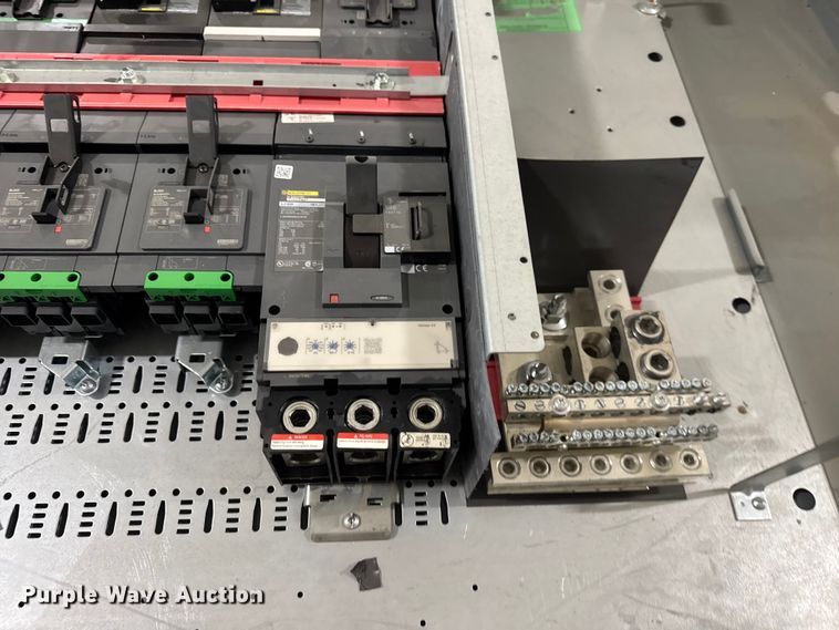 image for item EM8288 (2) Square D 600 amp electrical panels