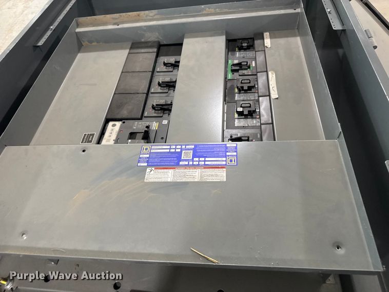 image for item EM8288 (2) Square D 600 amp electrical panels