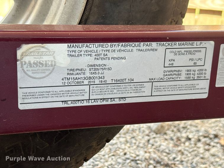 image for item EM8293 2006 Glastron MX175 boat