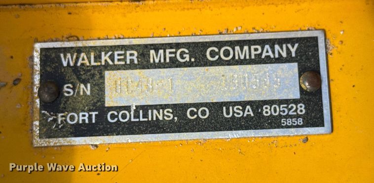 image for item EM8307 Walker MT25i-13 ZTR lawn mower