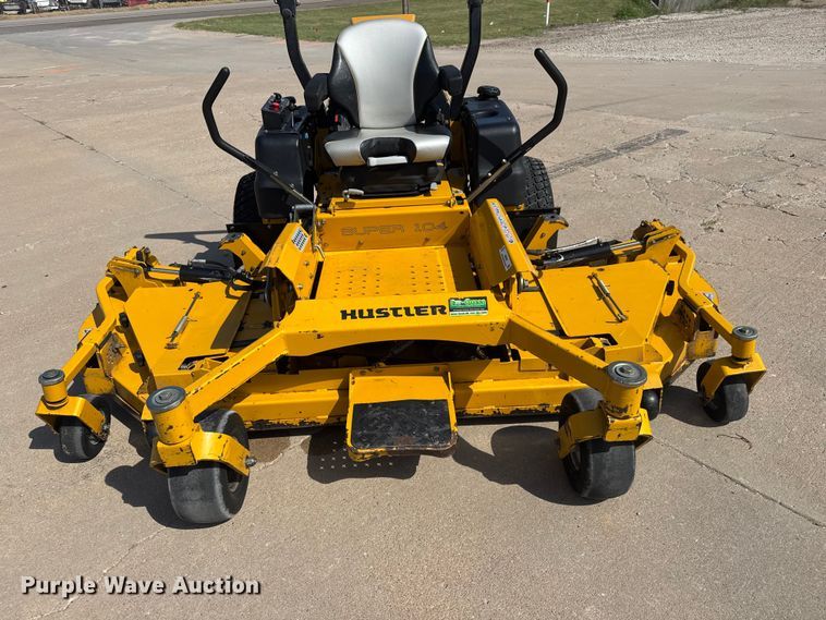 image for item EM8308 Hustler Super 104 ZTR lawn mower