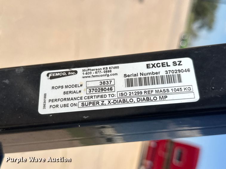 image for item EM8308 Hustler Super 104 ZTR lawn mower