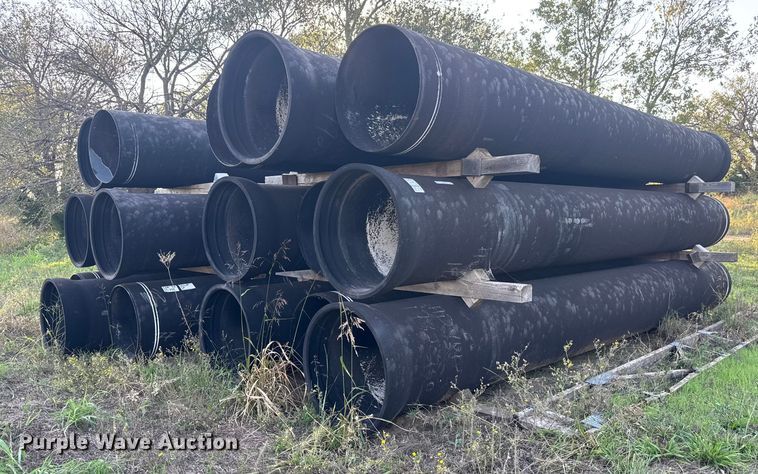 image for item EM8320 McWane C-250 ductile iron pipes